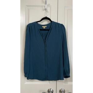Michael Kors Collection Blouse Long Sleeves  Size 8